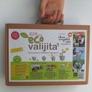 Eco Valijita para leer jugar y plantar