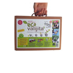 Eco Valijita para jugar, leer y plantar