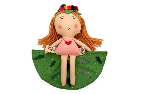 Libro Juego Desplegable + Muñeca Madre Tierra